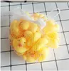 1000pcs Baby Bath Water Toy Toys sons des canards en caoutchouc jaunes baignoires enfants nager cadeaux de plage