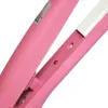 Professionele mini -haargrenzener Iron Pink keramische draagbare elektronische haren rechtmaken stylinggereedschap haar1298953