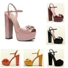 Vente chaude-chic dames chaussures orteils chaussures femme plate-forme talons épais sandales sapatos melissa livraison gratuite