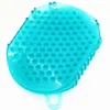 Gants de bain Exfoliation douche brosse de bain pour le nettoyage du corps brosse exfoliante en Silicone épurateur bain gommage gant Spa3003980