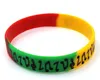 50pc New Design Classic Logo Music Note Bracciale al polso in silicone per Student Multicolor 8598974