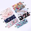 2019 Frauen Twist Turban Floraldesigner Drucke Stirnband Stretch Sport Yoga Haarband für Mädchen Kopftuch Bandana Haarschmuck Schmuck