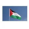 팔레스타인 손 플래그 야외 실내 사용을 위해, 100D 폴리 에스터 직물, 무료 배송, 자신의 깃발을 확인