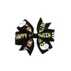 Enfants Ruban Noeud Papillon Pinces À Cheveux Citrouille Fantôme Imprimé Barrettes Bébé Filles Enfants Pince À Cheveux Halloween Cheveux Accessoires Décoration HHA575