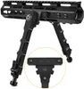 Tactical V9 M-LOK Side Mounted BIPOD 7.5-9 inch voor buiten, bereik, jagen en fotograferen