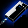 USB Opladen Touch Sensing Lichter Winddicht Elektronische Kachels Ultradunne Elektrische Verwarming Wire Sigaret Aanstekers Milieubescherming