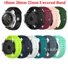 18mm 20mm 22mm Silicon Watchband For Samsung Galaxy Watch 46mm 42mm Active 2 Strap Gear S3 Xiaomi Watch Sport Silicone Bracelet Promotion
