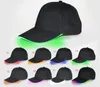 HOT Baseball Caps Hats LED Luminous Party Fiber Optic Hat Women Men Hockey Snapback Basketball Ball Caps Unisex Visor Tourism SN1941