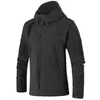 Inverno tattico militare all'aperto per la giacca in pile di pile softshell uomini americani per abbigliamento sportivo polartec giacca da cappuccio calda con cappuccio casual t7343714