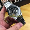 Versión Royal Series 26513BA OO 1220BA 01 Skeleton Dial Tourbillon Mecánico de cuerda manual 28800 Vph Reloj para hombre Sapphire Spor304B