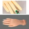 Nat007 professionelles Nagelkunsttraining Hand Flexible Fachfinger Verstellbare Nagelkunst -Praxismodell Hand für Maniküre -Trainingstool5422842