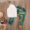 Kız kıyafetler Seti Toddler Çocuk Bebek Bebek Kıyafetleri Yelek Topsshort Pantolon Şifon Yaz tarzı Çocuk Giyim 6511686