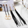 Vente en gros de boucles d'oreilles vente chaude européennes et américaines boucles d'oreilles or irrégulier 4 paires de boucles d'oreilles ensemble