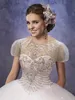 Sheer Sweetheart Dekolt Zroszony Suknia Balowa Quinceanera Suknie z darmową Kurtka Bling Bling Crystaled Słodki 15 Dress