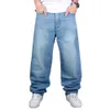 Mode herenjeans Baggy losse denim hiphop rap skateboardbroek streetwear