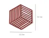 육각 실리콘 식기 절연 매트 코스터 컵 육각 매트 패드 볼 플레이스 매트 홈 인테리어 데스크탑 열 절연