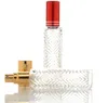 Partihandel Pris 10ml Mini Spray Perfume Bottle Travel Refillable Tom Kosmetiska behållare Parfymflaska Atomizer i lager