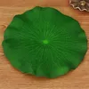 10-60cm artificial PE foam lotus leaf water lily floating pool plant aquarium fish pond decoration home garden decoration