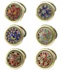 Pocket Mirrors Retro Vintage Style Butterfly/flower/Peacock Makeup Cosmetic Pocket Compact Stainless Mirror DHL FEDEX