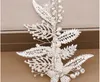 Europejski i Amerykański Hot-Sprzedający Rhinestone Leaf Headdress Bride Hand-Woven Kwiat Włosy Zespół Klips do włosów