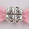Andy Jewel 925 Sterling Silber Perlen Lucky Four Leaf Clover Charm Charms Passend für europäische Pandora-Schmuckarmbänder Halskette 790157