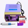 3500020000RPM Electric Nail Borr Machine Manicure Pedicure Machine 6 Milling Cutters Accessories Nail Files Manicure Tool Kits2454149