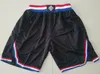 New All Star Baseketball Shorts Running Sports Clothes Black and White Color Size S-XL Mix Match Order High Quality