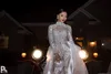2022 Kardashian Роскошные комбинезоны с кристаллами и бисером, платья для выпускного вечера, конкурс со съемной юбкой, блестящие бусины с высоким вырезом и длинными рукавами Bl8617835
