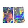 8,5 x 13 cm große, holografische, regenbogenfarbene Mylar-Beutel von Space Seal, FDA-zugelassene, wiederverschließbare, lebensmittelechte Beutel