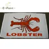 LOBSTER Реклама Флаг 3 * 5 футов (90см * 150см) Полиэстер флаг Баннер украшение летающего флаг сада дома Праздничные подарки