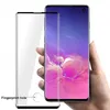 Verre trempé entièrement collé pour Samsung Galaxy S10 Plus 5G s9 S8 Note 10 plus Film de protection d'écran compatible avec le déverrouillage des empreintes digitales