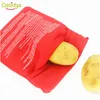 Whole- 2 Pcs Lot Oven Microwave Baked Red Potato Bag For Quick Fast cook 8 potatoes at once In Just 4 Minutes Washed Potato215W