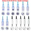 MTS PMU Needles Cartridge för ArtMex V11 V8 V6 V9 Permanent Makeup Tattoo Needle Derma Pen Microneedle4307554