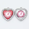 NCAA Dangle Charms Alabama Crimson Tide Hanging Charms Diy Necklace Pendant Armband Jewelry Accessory Charms274V