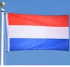 3x5ft 150x90cm National Netherlands Dutch Flag Custom Popular Hängande Polyester Fabric Banner Utskrift Reklam, Gratis frakt