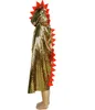 Erkek Kız Çocuk Çocuk Cadılar Bayramı Kostümleri Dinozor Pelerin Kıyafeti Robe Ile Şapka Kap Cosplay Chirstmas Timsah Renkli Hayvan kapşonlu Pelerin