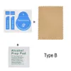 3 in 1 for iPhone Tempered Glass Camera Lens Phone Screen Dust Removal Dry Wet Cleaning Wipes Paper tools alcohol pack