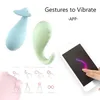 Telefoon app afstandsbediening vibrator voor vrouwen vaginale jump ei kegal bal smart 8 snelheid clitoris g-spot stimuleer dolfijn seksspeeltjes