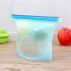 Bolsas de silicona reutilizables de 1000ml, bolsas frescas al vacío para alimentos, envolturas para refrigerador, contenedor de almacenamiento, bolsas a prueba de olores