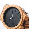 Bobobird relojes de madera Relojes de pulsera de madera Calendario natural Pantalla Bangle Regalo Relogio barcos de Estados Unidos Freeshipping1