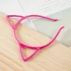 Hairdressing Plush cute cat ear hair band hairpin Korean little devil adult children cute headband wy165247e