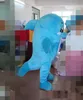 2019 vente chaude costume de mascotte de dauphin bleu foncé de la mer géante