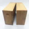 Naturlig bambu trä cigarett förvaringslåda stash case bärbar innovativ design ört tobak rökhållare skyddande skal DHL gratis