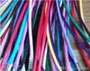 Colorful Wax Leather cord Necklace strap buckle shrimp Pendant Jewelry Components lanyard with Chain DIY Components