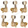 Un set di 6pcs oro bloccato chitarra chitarrings Tuning PEGS sintonizzatori teste della macchina Accessori Accessori