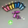 Titanium Nail Rainbow красочный инструмент dabber с кварцевым блюдом 10мм 14мм18мм Мужской Женский 6 в 1 без купола GR2 Титановые гвозди для водопровода