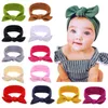 Girls Headbands Baby Bowknot Hairband Girl Lovely Bubble Texture Headwraps Children Elastic Princess Headwear Hair Accessories B859