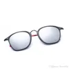 Hela nya ankomst 2448 kvadratiska sommarsolglasögon för män Fasion Kör 53 mm designer Glasögon Fer 5 färger med case321p