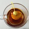 Mignon petit infuseur à thé de canard 3 couleurs en forme de canard en silicone de qualité alimentaire passoire à thé sachet de thé