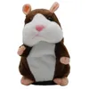 Parlant Hamster Falante souris animal en peluche jouet mignon parlant enregistrement sonore éducatif peluche poupée cadeaux d'anniversaire 7844659